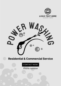 Pressure Washer Services Poster