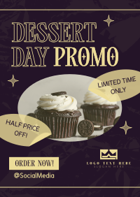 Contemporary Dessert Promo Flyer