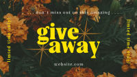 Amazing Giveaway Facebook Event Cover