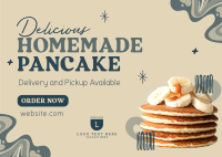 Homemade Pancakes Postcard