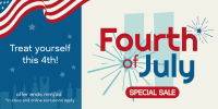 Fourth of July Promo Twitter Post