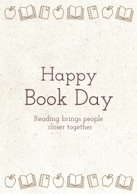 Book Day Message Poster