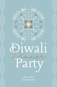 Diwali Lantern Invitation