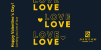 Love Repeat Twitter Post Design