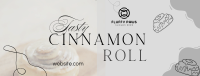 Fluffy Cinnamon Rolls Facebook Cover Image Preview