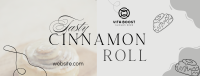 Fluffy Cinnamon Rolls Facebook Cover Image Preview