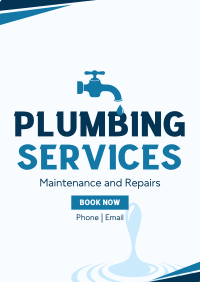 Home Plumbing Services Flyer