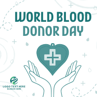 World Blood Donor Day Linkedin Post example 3