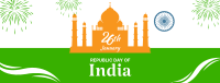 Indian Republic Day Landmark Facebook Cover