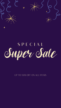 Special Super Sale  Instagram Story