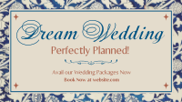Decorative Vintage Wedding Animation