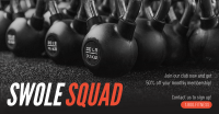 Swole Squad Facebook Ad