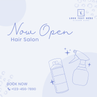 Hair Salon Opening Instagram Post