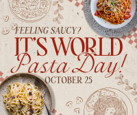 Rustic Pasta Day Facebook Post