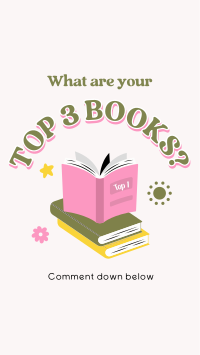 Cute Favorite Books TikTok Video