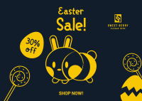 Blessed Easter Sale Postcard Image Preview