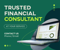 Financial Consultant Service Facebook Post