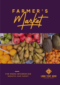 Organic Market Poster