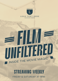 Film Unfiltered Review Flyer