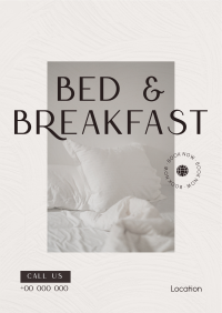 Bed and Breakfast Apartments Flyer