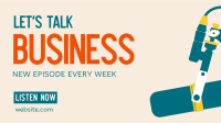 Business Talk Podcast Facebook Event Cover