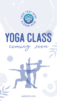 Yoga Class Coming Soon Instagram Story