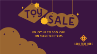 Cute Toys Sale Promo Facebook Event Cover