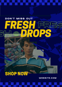 Fresh Drops Poster