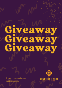 Doodly Giveaway Promo Flyer Design