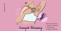 Salon Armpit Waxing Facebook Ad