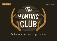 The Hunting Club Postcard