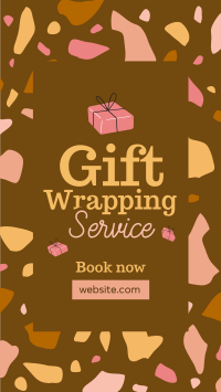 Gift Wrapping Service TikTok Video Design