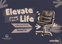 Elevate Life Podcast Postcard