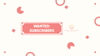 Wanted Followers YouTube Banner