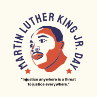 Martin Luther Day Instagram Post Design