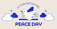 Retro Peace Day Facebook Ad