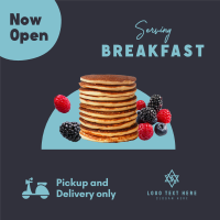New Breakfast Restaurant Instagram Post