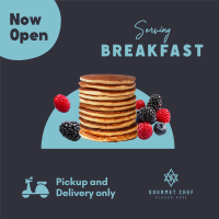 New Breakfast Restaurant Instagram Post Image Preview