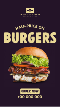 Best Deal Burgers Facebook Story