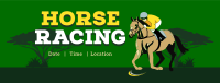 Horse Racing Facebook Cover example 2