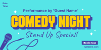 Stand Up Comedy Special Twitter Post