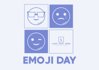 Emoji Variations Postcard