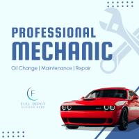 Professional Mechanic Instagram Post Image Preview