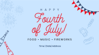 4th of July Celebration Facebook Event Cover