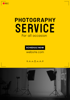 Studio Photo Service Flyer Image Preview