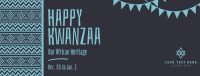 Tribal Kwanzaa Heritage Facebook Cover