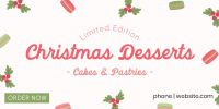 Cute Homemade Christmas Pastries Twitter Post