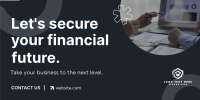 Financial Safety Business Twitter Post