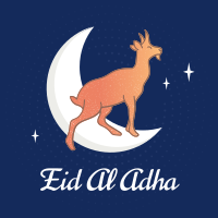 Eid Al Adha Goat Sacrifice Instagram Post Design