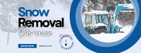 Snow Removal Service Facebook Cover